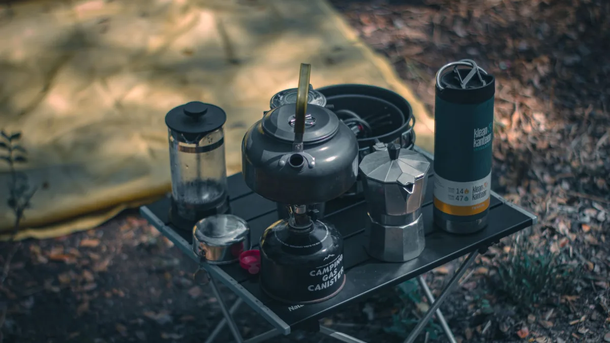 Countertop Ice Maker for Camping and Tailgates