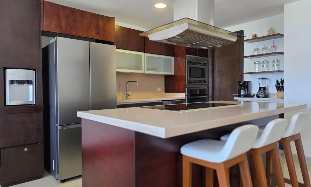 Newair countertop nugget ice maker on counter